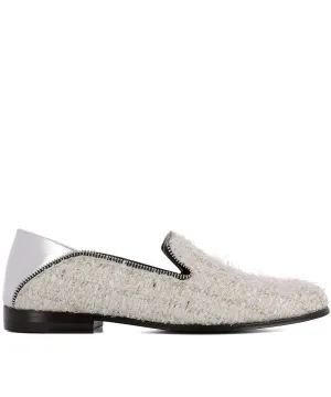 Alexander McQueen Tweed Loafers