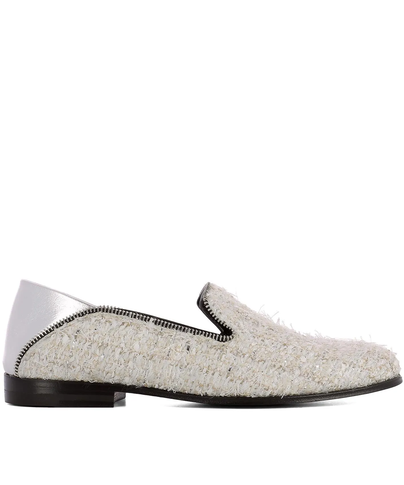 Alexander McQueen Tweed Loafers