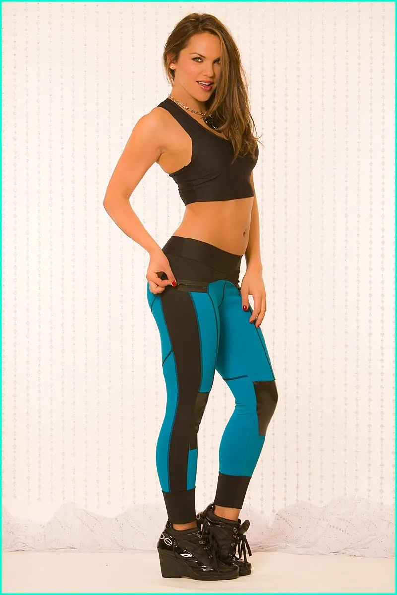 Alto Giro Matte & Glossy Baja Legging