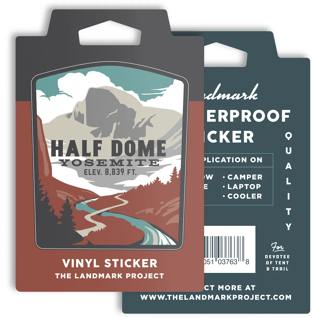 Half Dome Sticker