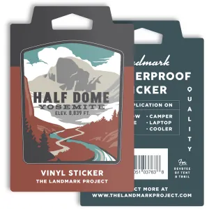 Half Dome Sticker