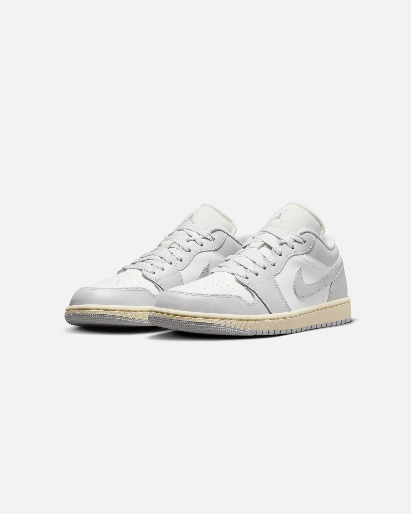 Jordan Women's Air Jordan 1 Low "Light Grey" Sail/Natural Grey