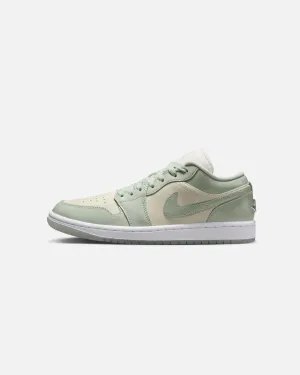 Jordan Women's Air Jordan 1 Low SE Sail/Seafoam Metallic Silver