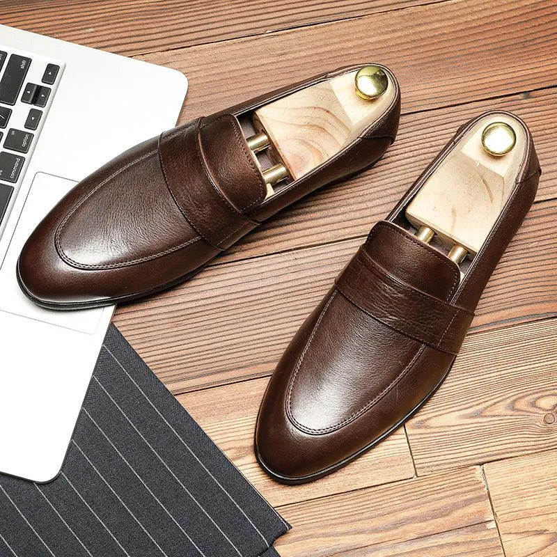 Men's Casual Soft Leather Moccasin Shoes