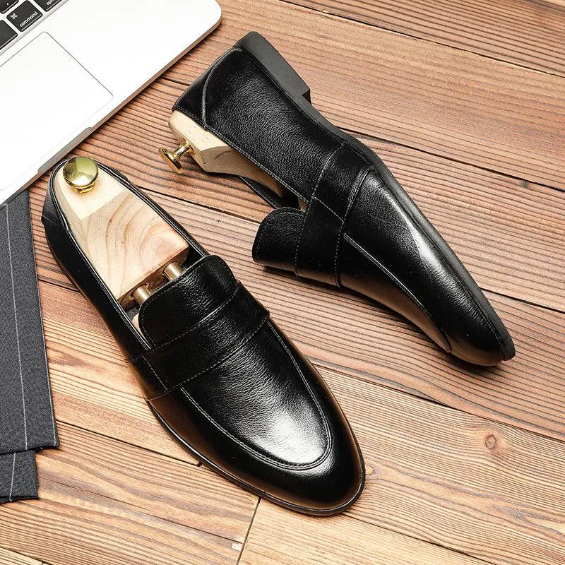 Men's Casual Soft Leather Moccasin Shoes