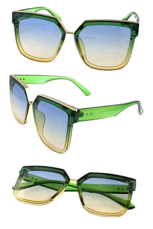 "HIGH END" Fashion Square Sunglasses