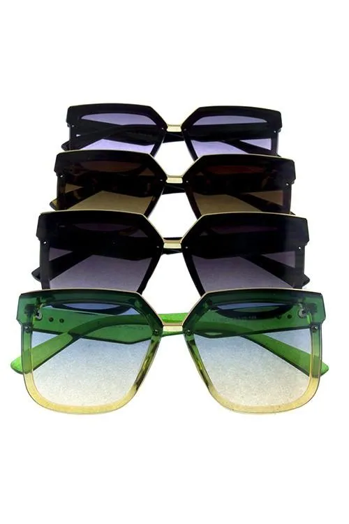 "HIGH END" Fashion Square Sunglasses
