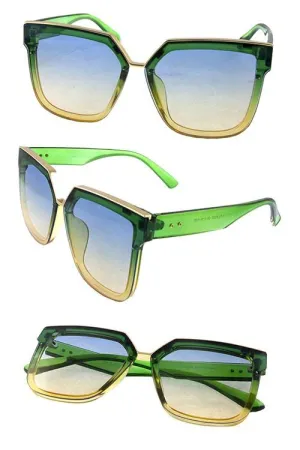 "HIGH END" Fashion Square Sunglasses