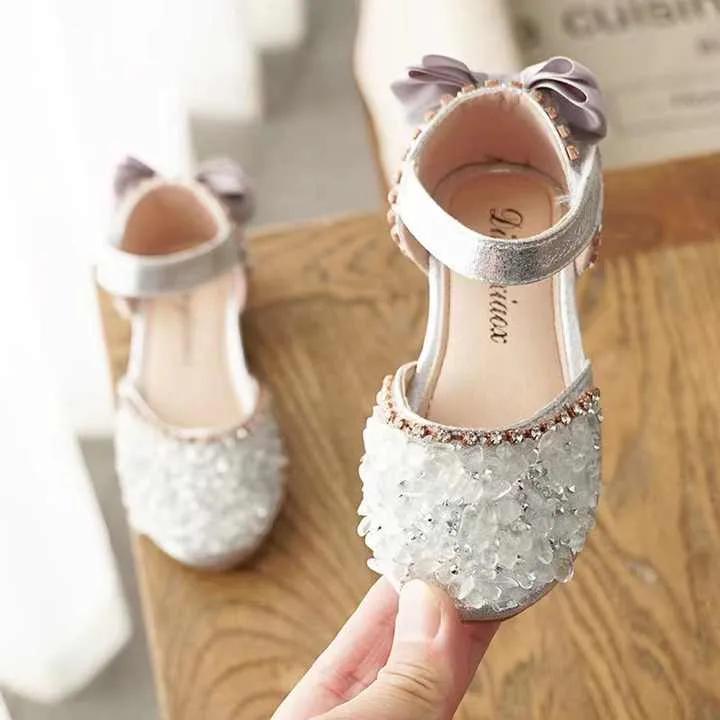 Summer New Rhinestone Soft-صنادل صيفية جديدة للبنات
